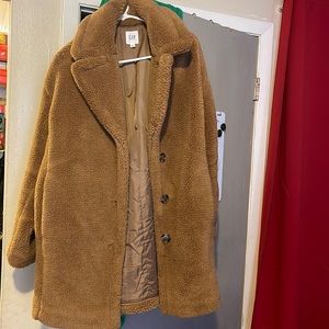 Gap furry coat